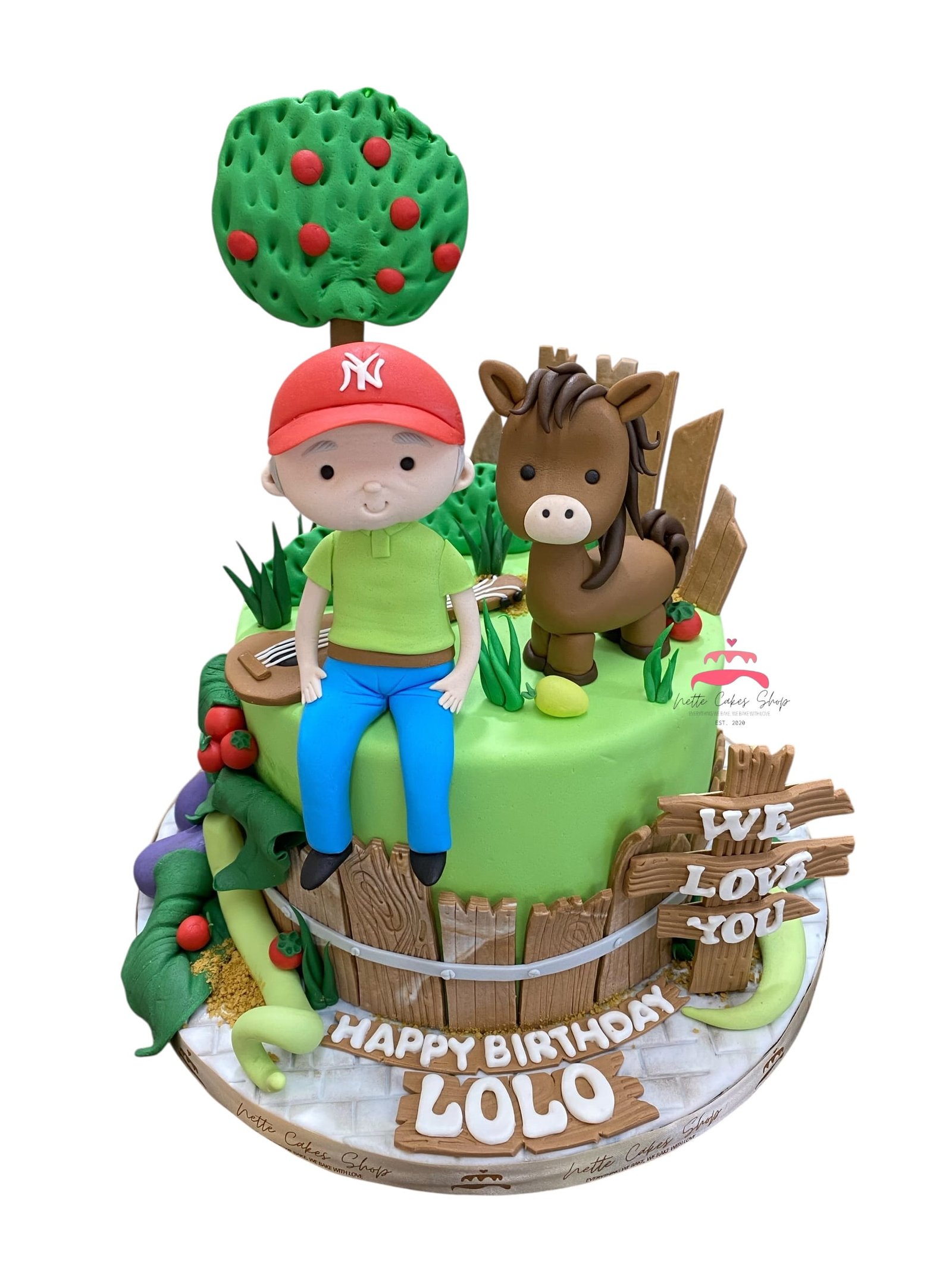 Farm-themed cake - Image 4