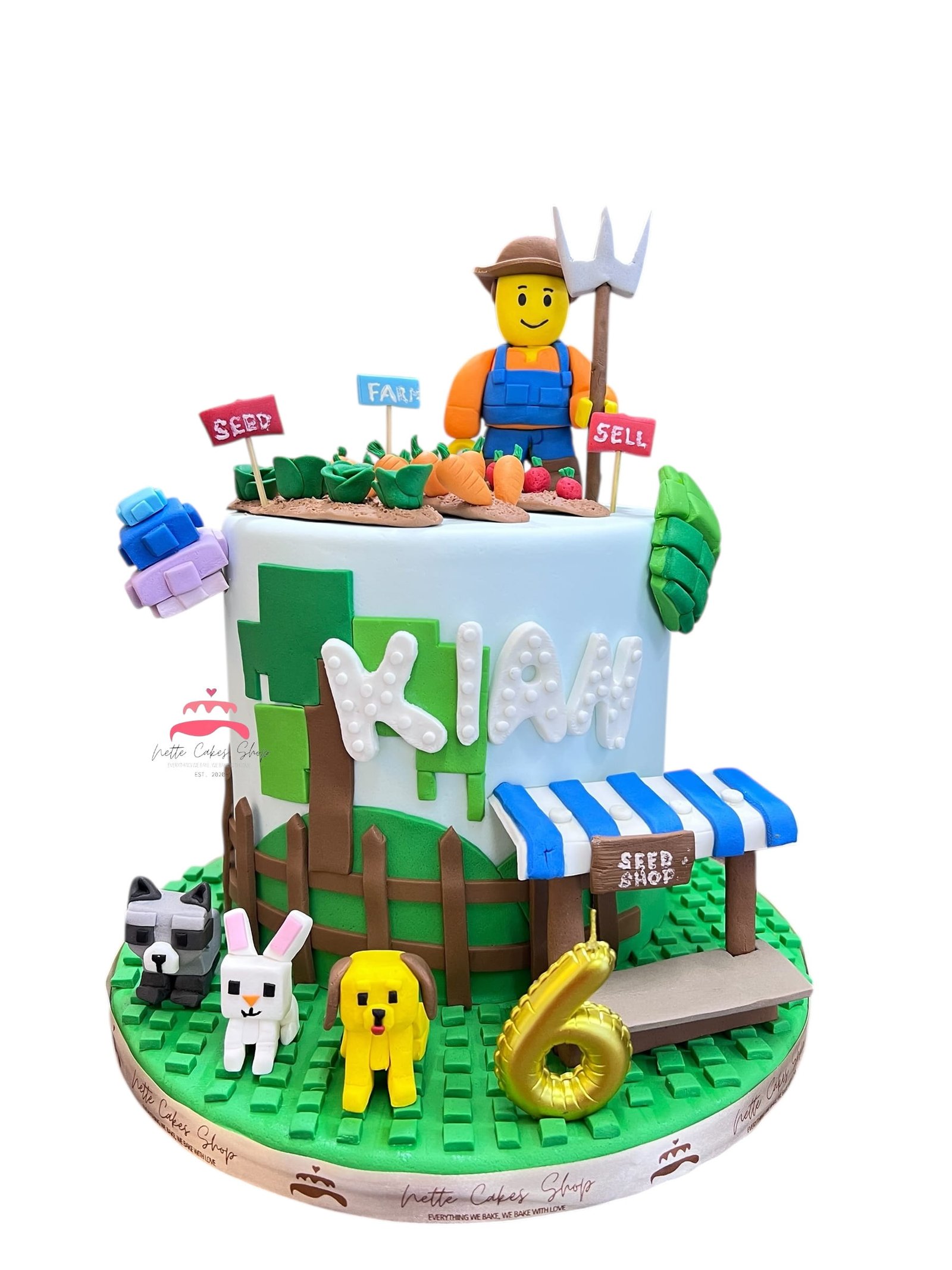Grow a Garden–themed cake - Image 3