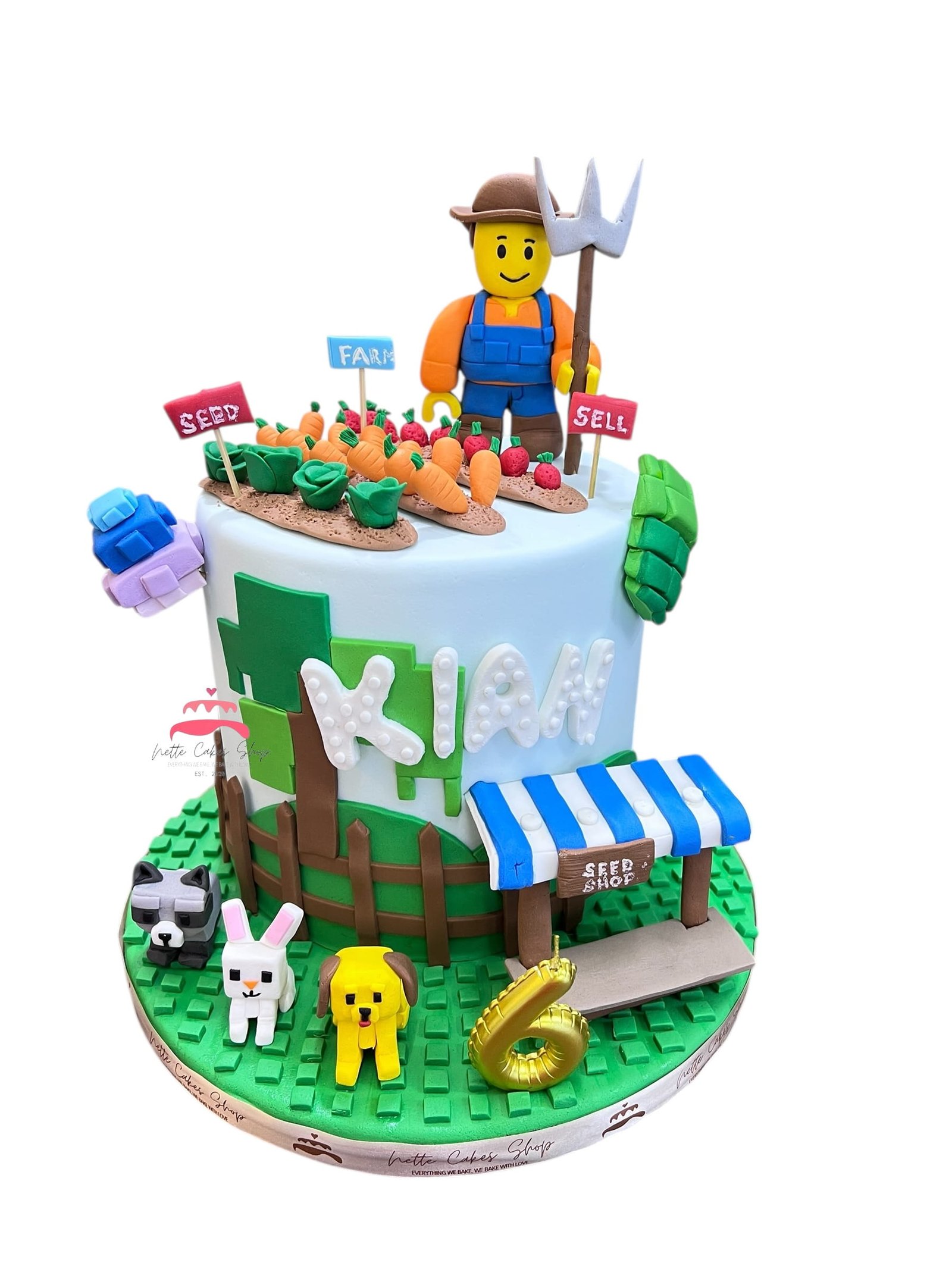 Grow a Garden–themed cake - Image 4