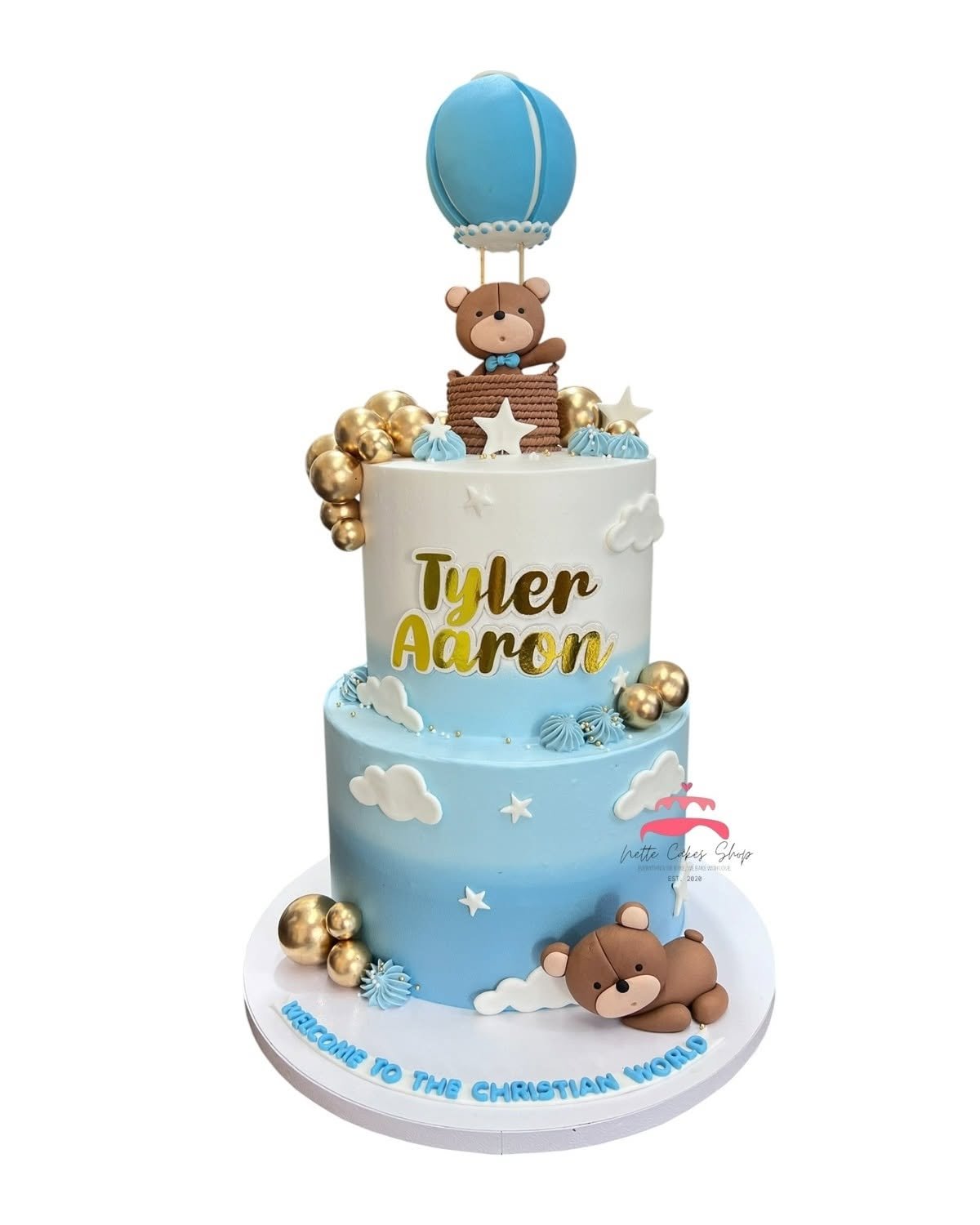 Happy Christening Cake - Image 4