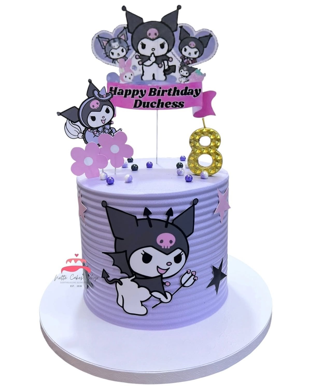 Kuromi themed cake - Image 3