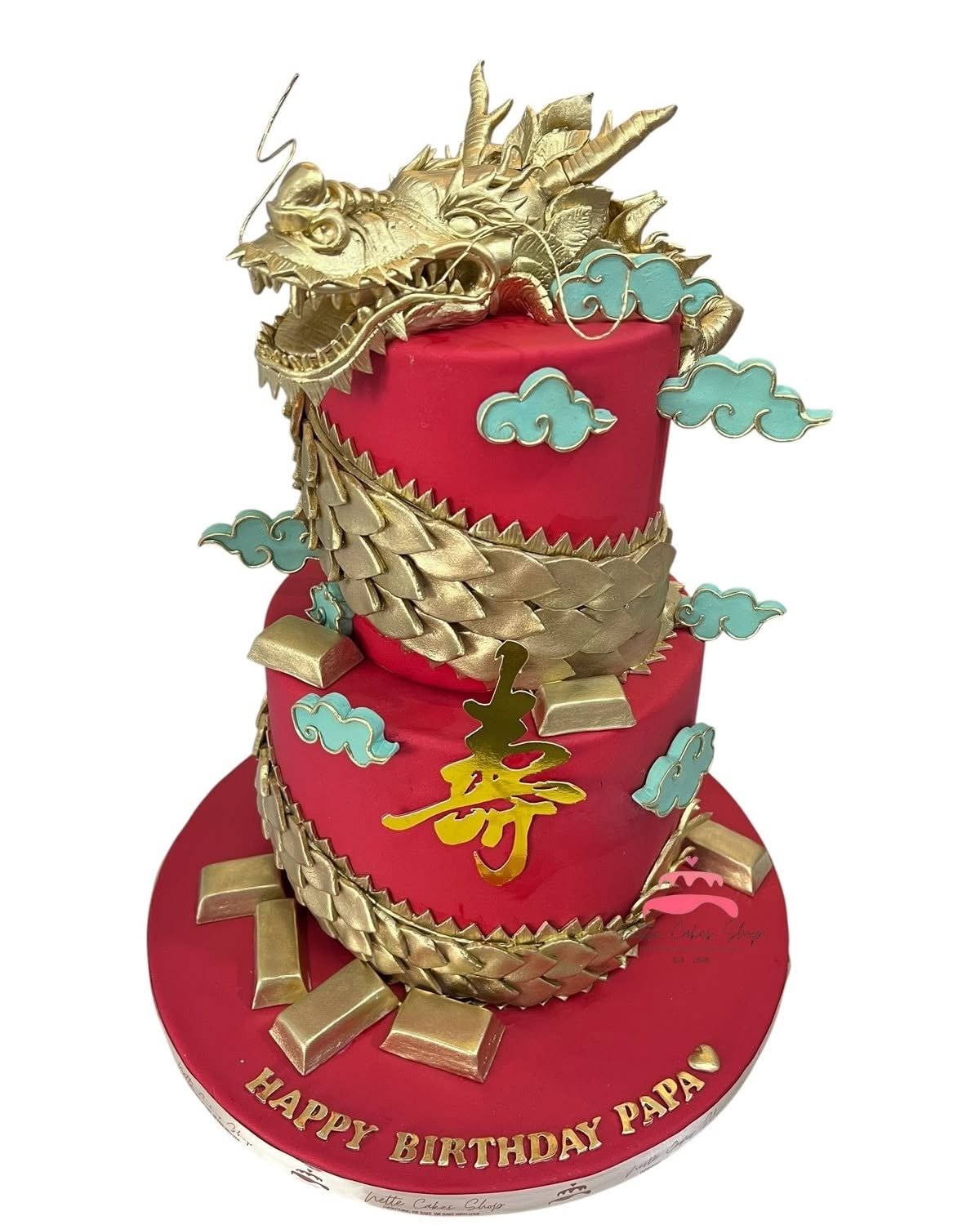 Chinese Dragon-inspired Cake - Image 3