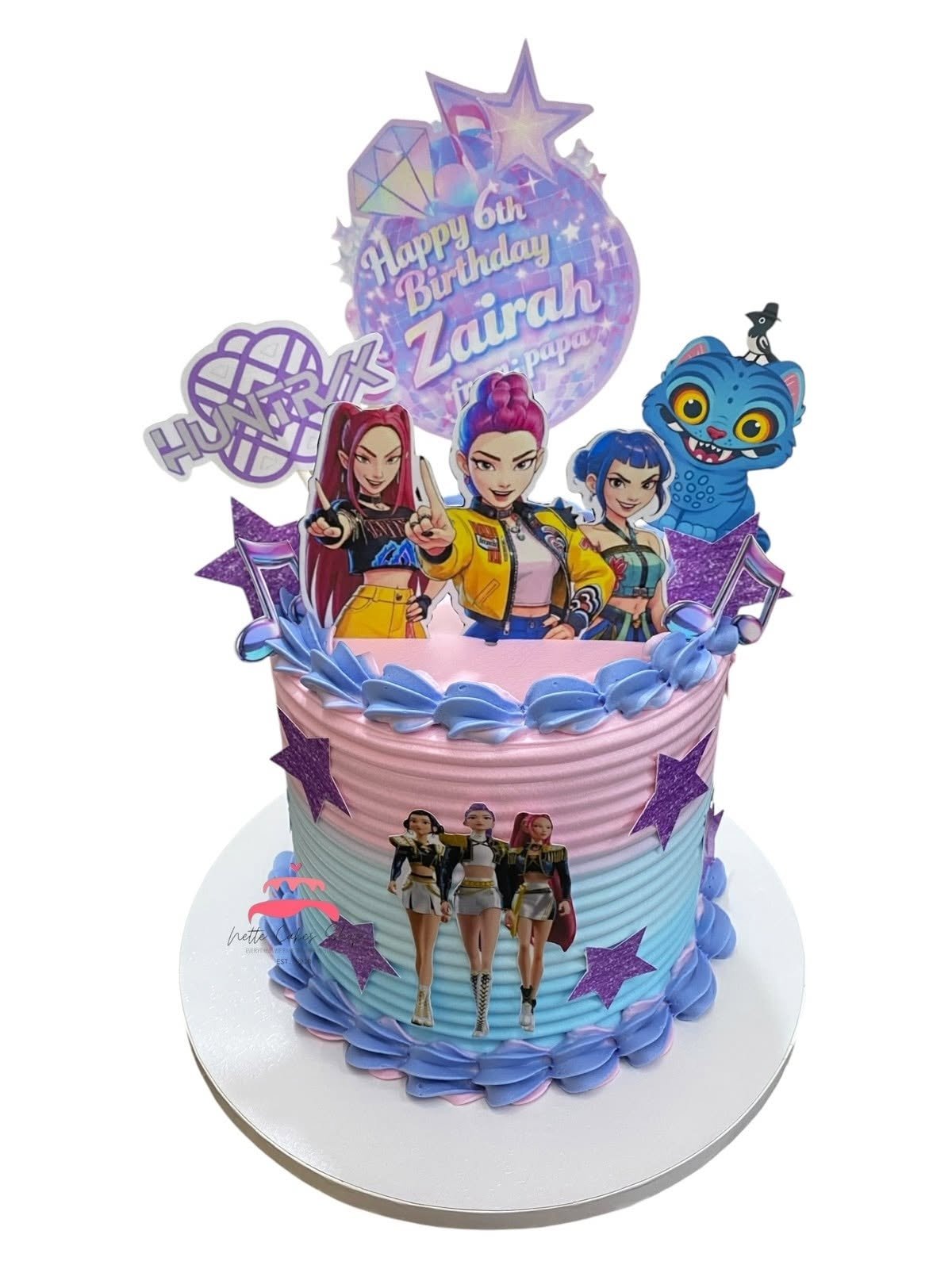 K-pop demon hunter themed Cake - Image 4