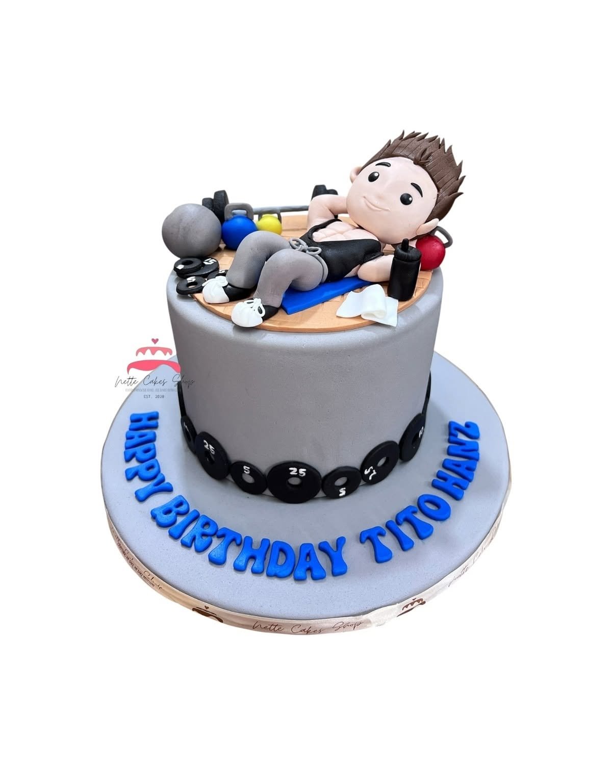 Gym-themed Cake - Image 4