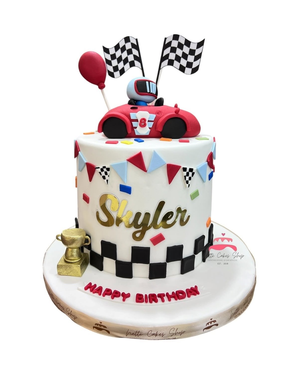 Racing-themed Cake - Image 4