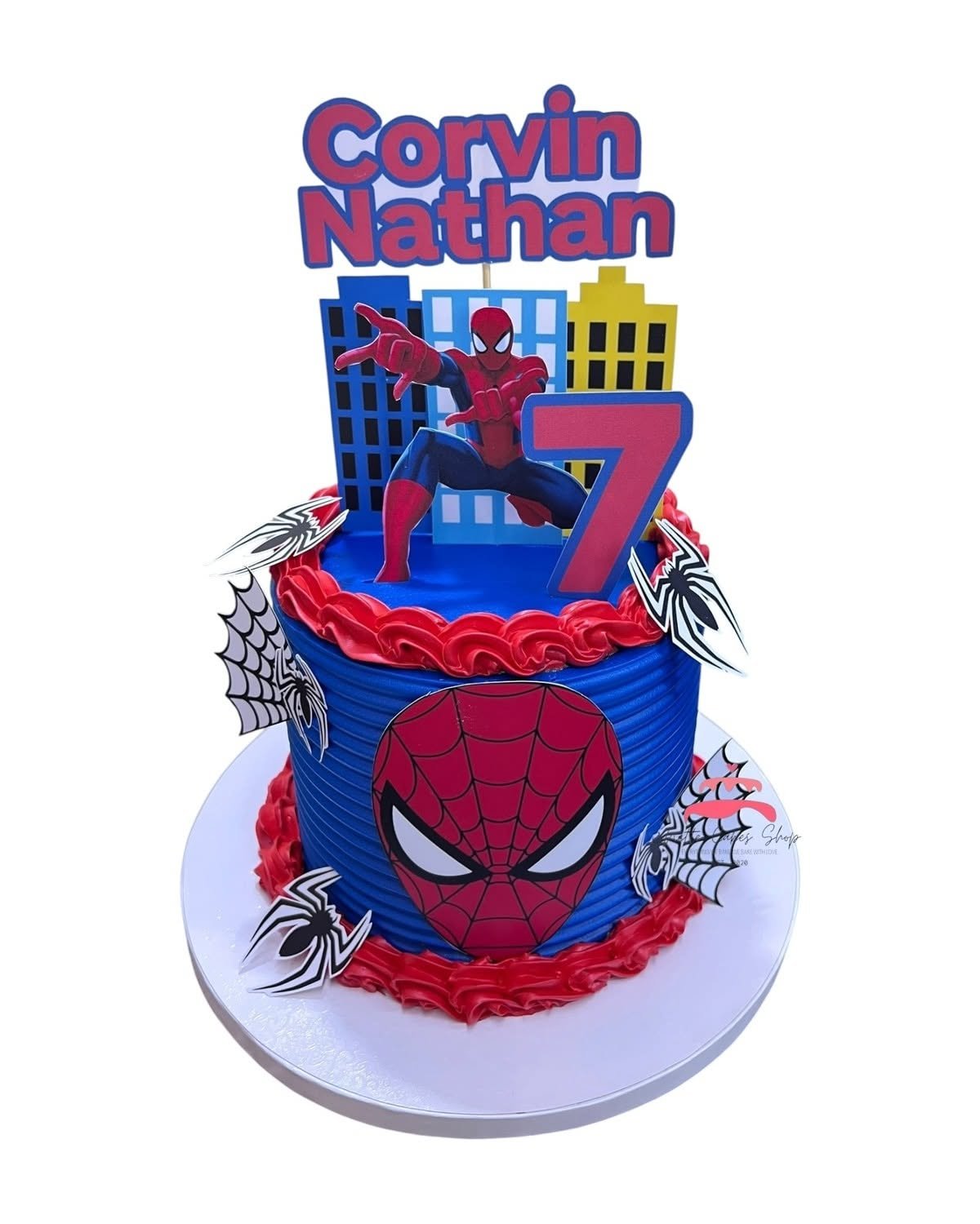 Spider-Man themed Cake - Image 4